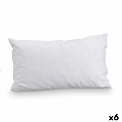 Viscoelastic Pillow Gift Decor White 70 x 40 cm (6 Units)