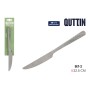 Couteau de table Quttin MOMA 22,5 x 2 cm 2 Pièces (12 Unités)