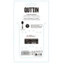 Dessert spoon set Quttin MOMA Black 14,2 x 3,2 cm 3 Pieces (12 Units)