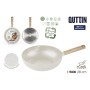 Wok Pan Quttin ECOOK White 28 x 8 cm 2,8 mm (6 Units)