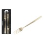 Ensemble de Fourchettes Quttin LOUVRE Champagne 21 x 2,4 cm 2 Pièces (12 Unités)