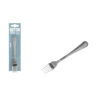 Set of Dessert Forks Quttin Sofia 14,5 x 2,2 cm 6 Pieces (12 Units)