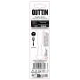 Set of Dessert Forks Quttin Sofia 14,5 x 2,2 cm 6 Pieces (12 Units)