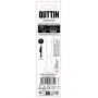 Serrated Knife Quttin Sofia 21,8 x 2 cm 2 Pieces (12 Units)