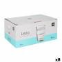 Set de Verres La Mediterránea Leza 400 ml 6 Pièces (8 Unités)