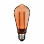 Lampe LED Fbright st64 edison Ambre 4 W E27 200 Lm Ø 6,4 x 14,2 cm Décorative (1800 K)
