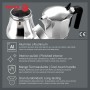 Italian Coffee Pot Fagor CUPY 12 Aluminium