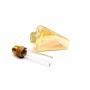 Lampe LED Fbright Ambre 4 W E27 200 Lm Décorative (1800 K)