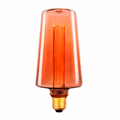 Lampe LED Fbright s135 Ambre 4 W E27 200 Lm Ø 13,5 x 22,5 cm Décorative (1800 K)