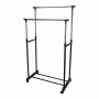 Coat Stand with Wheels Mondex Grey