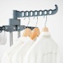 Étendoir Pliant Vertical à Roulettes InnovaGoods 24 Barres (Reconditionné A)