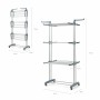 Folding Vertical Clothes Dryer with Wheels InnovaGoods 24 Bars (Refurbished A)