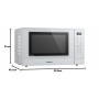 Microwave Panasonic NN-GT45KWSUG White 1000 W 31 L (Refurbished B)