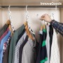 Hanger Organiser for 40 Items Plusrobe InnovaGoods IG116806 24 Pieces White Plastic (Refurbished A)