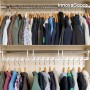 Hanger Organiser for 40 Items Plusrobe InnovaGoods IG116806 24 Pieces White Plastic (Refurbished A)