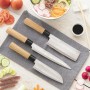 Set of Knives with Professional Carry Case Damas·Q InnovaGoods V0103200 Stainless steel 3 Pieces (Refurbished A)