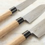 Set of Knives with Professional Carry Case Damas·Q InnovaGoods V0103200 Stainless steel 3 Pieces (Refurbished A)