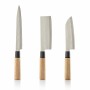 Set of Knives with Professional Carry Case Damas·Q InnovaGoods V0103200 Stainless steel 3 Pieces (Refurbished A)