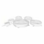 Lot de couvercles Privilege Transparent Silicone Couvercle 6 Pièces (12 Unités)
