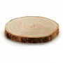 Decorative Log Gift Decor Brown 18 x 2 x 18 cm (18 Units)