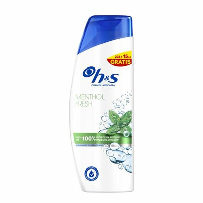 Shampooing H&S menthol fresh 250 ml Menthol Anti-pellicule