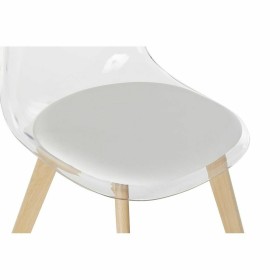 Dining Chair DKD Home Decor White Wood Polycarbonate (Refurbished A) Dining Chair DKD Home Decor White Wood Polycarbonate (Refurbished A)