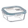 Boîte à lunch Ovenza Transparent Verre Borosilicaté Carré 1,2 L
