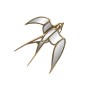Wall Decoration Home ESPRIT Golden Modern 28,5 X 3 X 28,5 CM