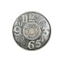 Wall Clock Home ESPRIT Silver Crystal Iron Vintage 100 X 10 X 100 CM