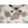 Wall Clock Home ESPRIT White Natural Crystal Fir Vintage 63,5 X 8 X 63,5 CM
