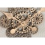 Wall Clock Home ESPRIT White Golden Metal Crystal Scandi 60 x 8 x 60 cm