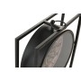 Table clock Home ESPRIT Black Golden Vintage