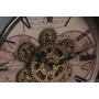 Table clock Home ESPRIT Black Golden Vintage