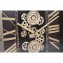 Wall Clock Home ESPRIT Golden Maroon Crystal Iron Glam 43 X 8,5 X 63 CM
