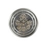 Table d'appoint Home ESPRIT Doré Argenté 50 x 50 x 54 cm