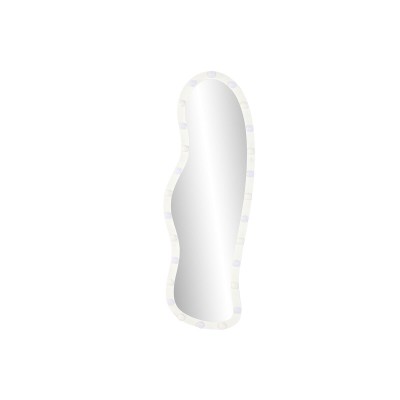 Wall mirror Home ESPRIT White Modern 56,5 X 7,5 X 167 CM