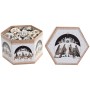 Christmas Baubles Home ESPRIT Multicolour PVC (14 Pieces)