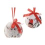 Christmas Baubles Home ESPRIT White Red PVC Bear Nutcracker (14 Pieces)
