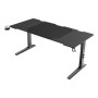 Desk Genesis NDS-2250 Black Steel MDF Wood (Refurbished A)