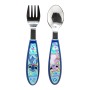 Set de couverts ThermoBaby LILO & STITCH Bleu Turquoise Métal Acier inoxydable 2 Pièces