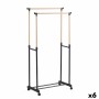Coat rack Confortime Wood 160 cm 19 mm 80 x 43 x 90 cm (6 Units)