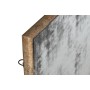 Wall mirror Home ESPRIT Black Golden Vintage 80 x 4 x 80 cm
