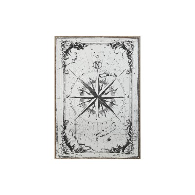 Wall mirror Home ESPRIT Black Golden Vintage 60 x 4 x 90 cm