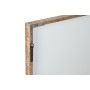 Wall mirror Home ESPRIT Black Golden Vintage 60 x 4 x 90 cm