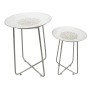 Side table Home ESPRIT White Golden 48 x 48 x 66 cm