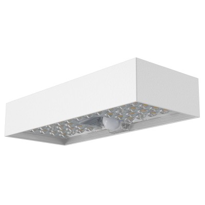Wall Light Velamp TEGEL Black Polycarbonate 6 W 800 lm (4000 K)