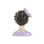 Decorative Figure Home ESPRIT Blue Pink Lady 14,5 X 10,5 X 20 CM (2 Units)
