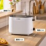 Grille-pain BOSCH TAT2M121 Blanc 950 W