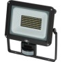 Projecteur LED Brennenstuhl JARO D 50 W 5800 Lm Noir Détecteur de Mouvement (6500 K)