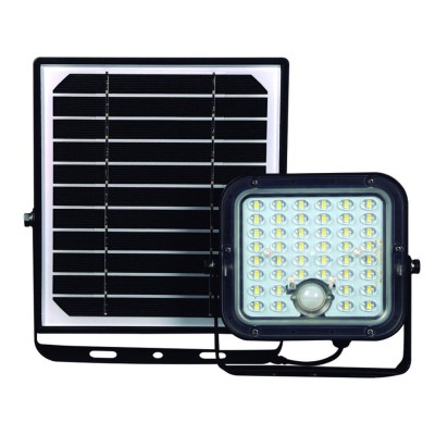 Solar-powered spotlight Velamp CUBE 10 W 4000 K 1500 lm White